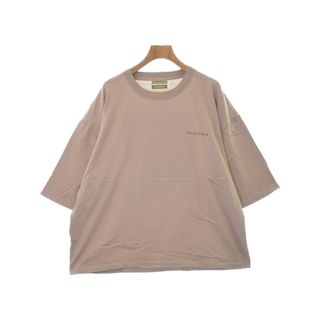 ビームスライツ(BEAMS LIGHTS)のBEAMS Lights Tシャツ・カットソー -(XXL位) ピンクベージュ 【古着】【中古】(Tシャツ/カットソー(半袖/袖なし))