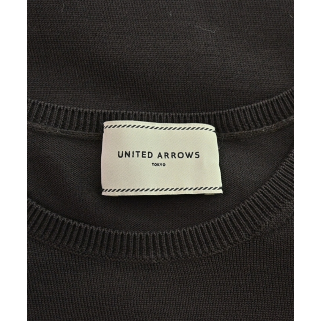 UNITED ARROWS(ユナイテッドアローズ)のUNITED ARROWS ニット・セーター -(L位) 茶 【古着】【中古】 レディースのトップス(ニット/セーター)の商品写真