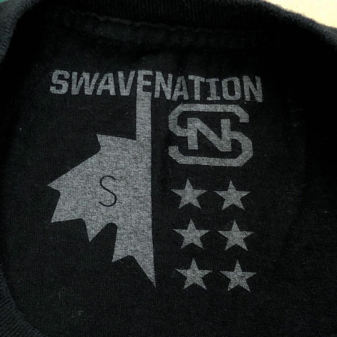 MUSIC TEE(ミュージックティー)のSWAVENATION　トーリーレインズ　半袖Ｔシャツ　黒ブラック　サイズＳ メンズのトップス(Tシャツ/カットソー(半袖/袖なし))の商品写真