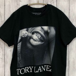 ミュージックティー(MUSIC TEE)のSWAVENATION　トーリーレインズ　半袖Ｔシャツ　黒ブラック　サイズＳ(Tシャツ/カットソー(半袖/袖なし))