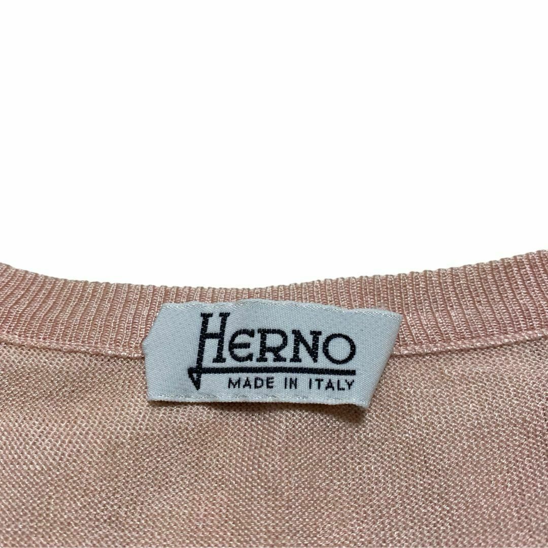 HERNO(ヘルノ)のHERNO ヘルノ ☆ カーディガン 薄手 イタリア製 レディースのトップス(カーディガン)の商品写真