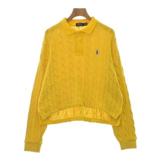 ポロラルフローレン(POLO RALPH LAUREN)のPolo Ralph Lauren ポロラルフローレン ニット・セーター M 黄 【古着】【中古】(ニット/セーター)