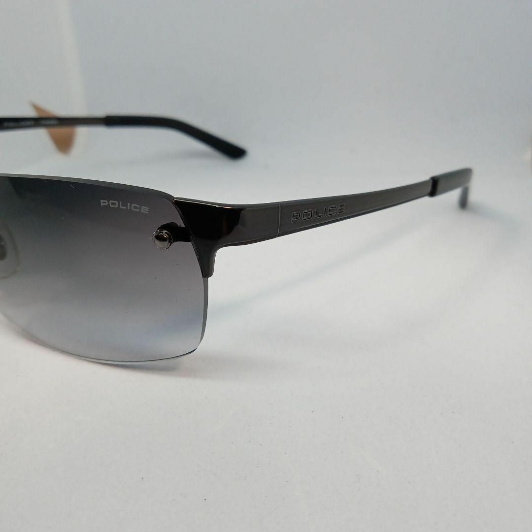 POLICE(ポリス)の365超美品　ポリス　サングラス　メガネ　眼鏡　度無　S8686J　チタニウム その他のその他(その他)の商品写真