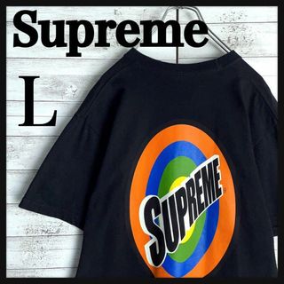 シュプリーム(Supreme)の9359【希少Lサイズ】シュプリーム☆両面プリント定番カラーtシャツ　美品(Tシャツ/カットソー(半袖/袖なし))