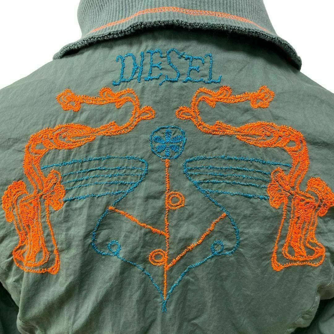 DIESEL(ディーゼル)のDIESEL ディーゼル ☆ コットンシャツ スリム 刺繍 レディースのトップス(シャツ/ブラウス(長袖/七分))の商品写真