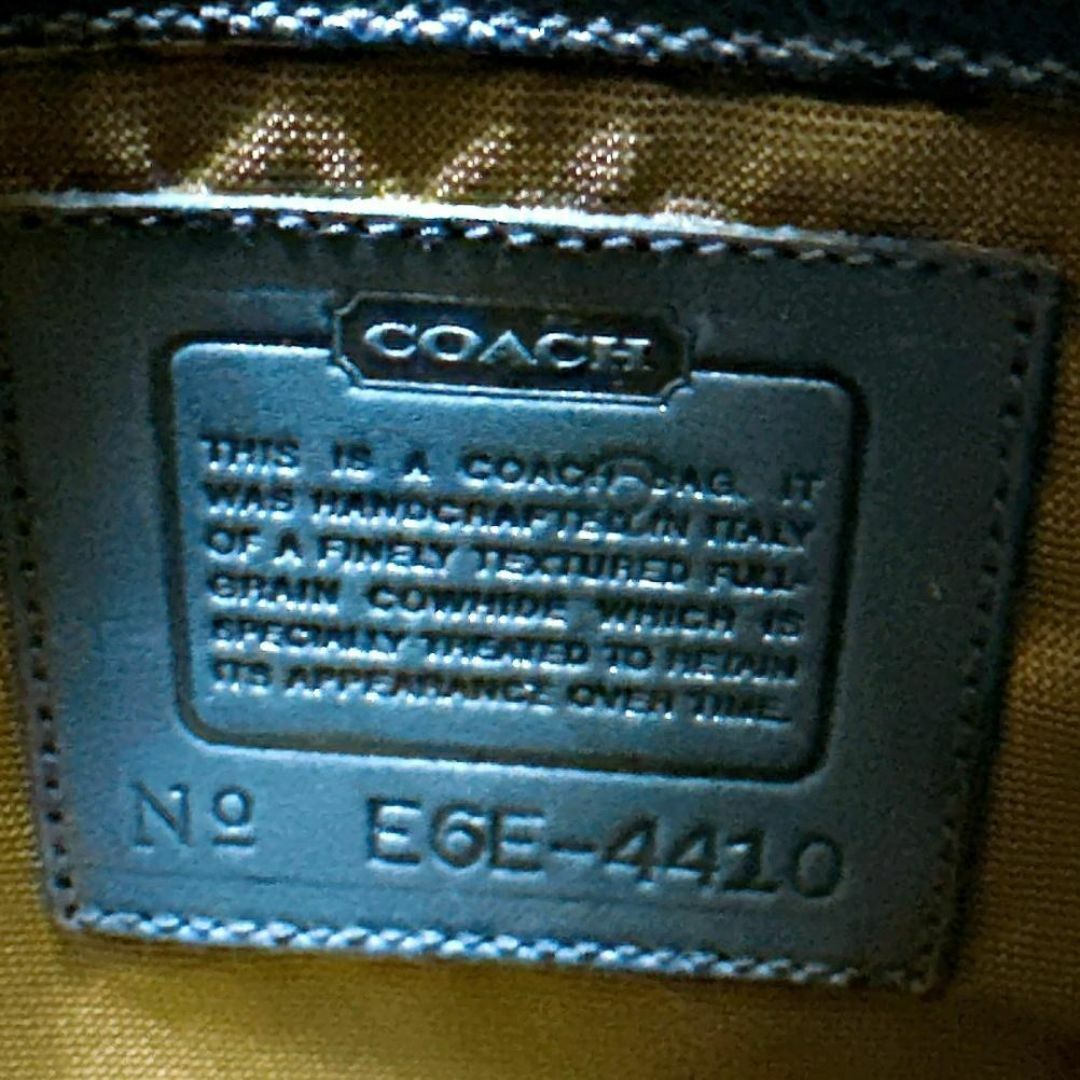 COACH(コーチ)のオールドコーチ 2way  ショルダーバッグ ハンドバッグ 4410 ネイビー レディースのバッグ(ハンドバッグ)の商品写真