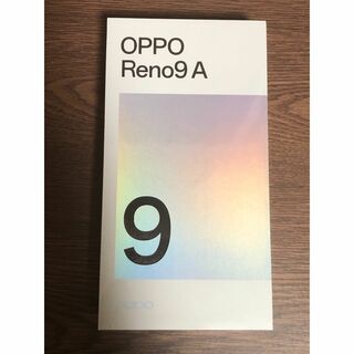 オッポ(OPPO)のOPPO Reno9 A ナイトブラック 128GB ワイモバイル(スマートフォン本体)