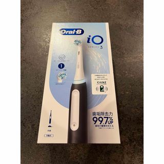 BRAUN - オーラルB iO3ブラウン 電動歯ブラシ ブラック BRAUN Oral-B