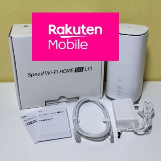 Speed Wi-Fi Home 5G L13 ZTR02(PC周辺機器)