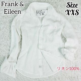 フランクアンドアイリーン(Frank&Eileen)の【美品】フランク＆アイリーン スキッパーシャツ BARRY リネン100％(シャツ/ブラウス(長袖/七分))