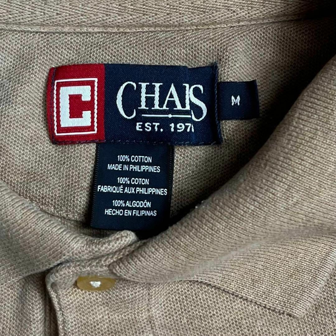 CHAPS(チャップス)のCHAPS チャップス　ポロシャツ　半袖　ゴルフ　ロゴ　刺繍　ワンポイント メンズのトップス(ポロシャツ)の商品写真