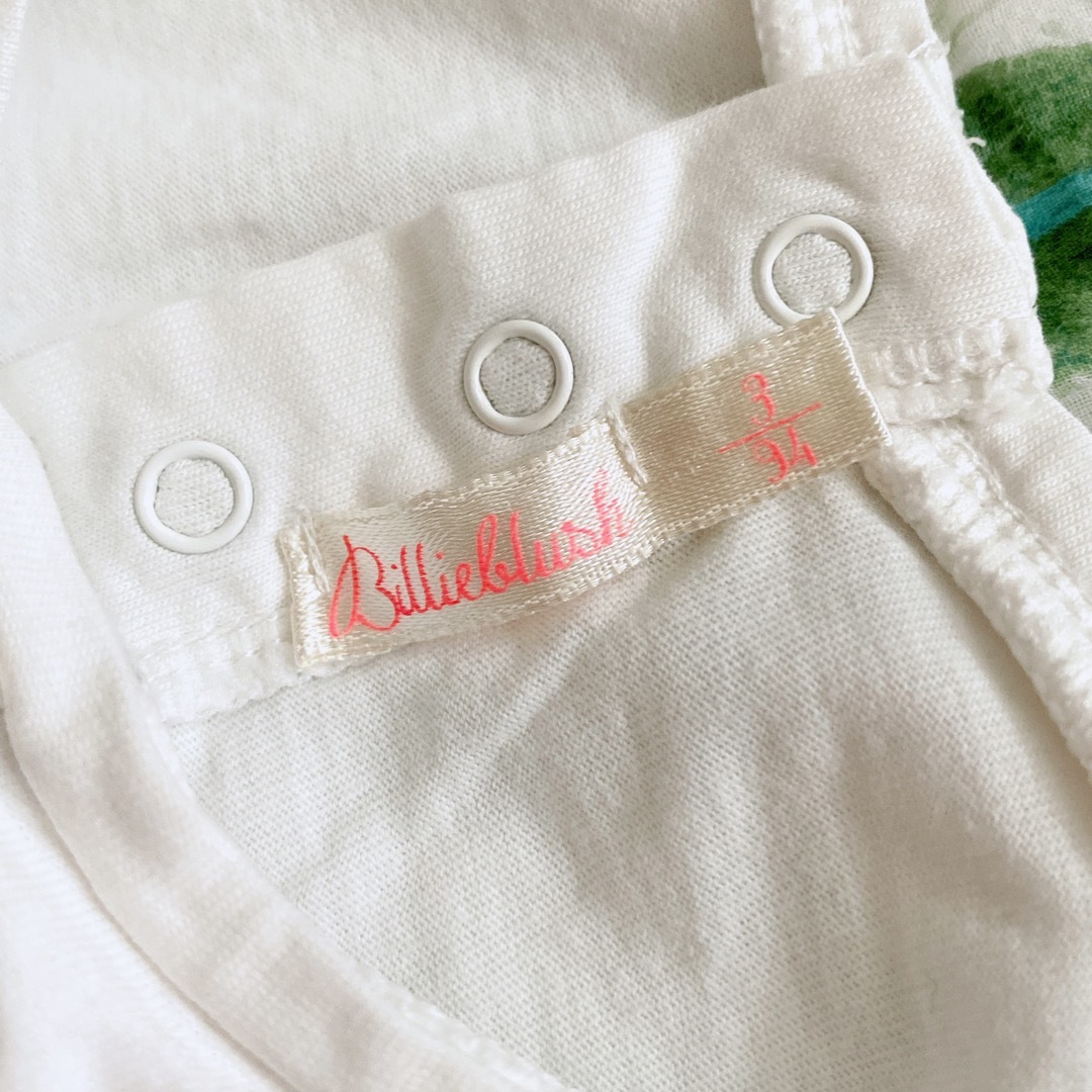 PETIT BATEAU(プチバトー)の☆インポート☆Billieblush(ビリーブラッシュ)☆チェリーハートトップス キッズ/ベビー/マタニティのキッズ服女の子用(90cm~)(Tシャツ/カットソー)の商品写真