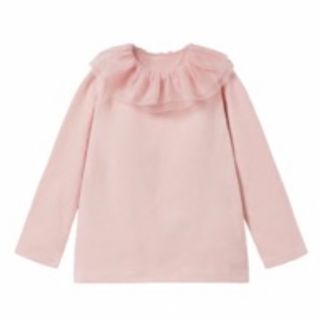 ザラ(ZARA)の☆ZARA☆チュールビブカラートップス☆キッズ　子供服(Tシャツ/カットソー)