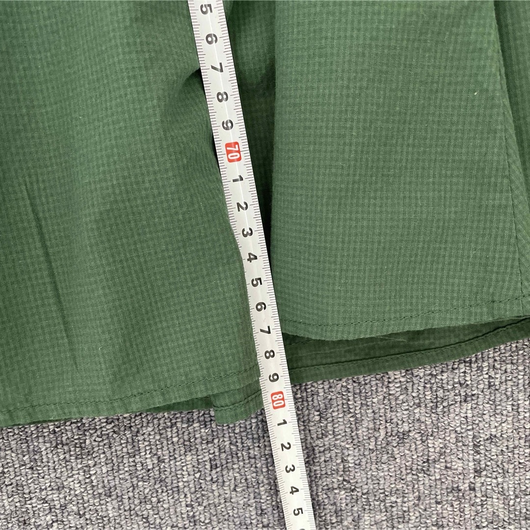 UNIQLO(ユニクロ)のユニクロ　UNIQLO マーメイドロングスカート　緑　グリーン　丈短め レディースのスカート(ひざ丈スカート)の商品写真
