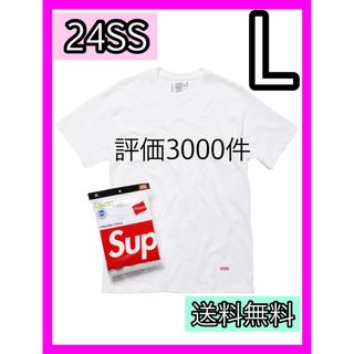 シュプリーム(Supreme)のSupreme Hanes Tagless Tees ヘインズ　タグレス　白(Tシャツ/カットソー(半袖/袖なし))