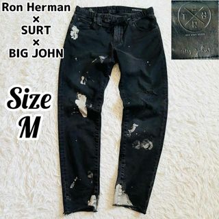 【希少】RonHerman別注 SURT×BIGJOHN ブラックデニム