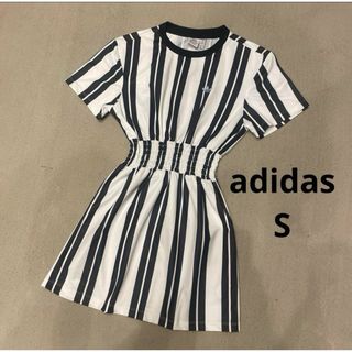 adidas - adidas ストライプ　チュニック　ワンピース　S