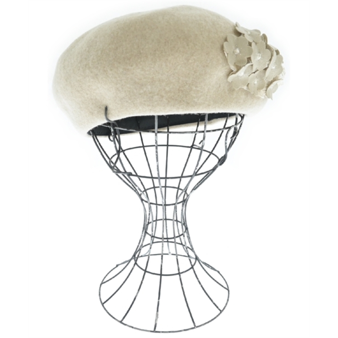 LA COLLETE ラコルテ ハンチング・ベレー帽 S-M ベージュ系 【古着】【中古】 レディースの帽子(ハンチング/ベレー帽)の商品写真