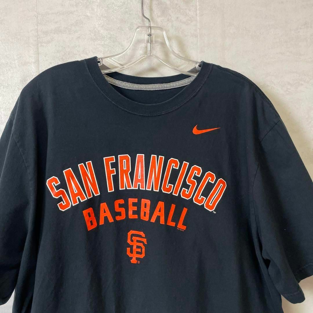 NIKE(ナイキ)のナイキ　Nike　サイズ2ＸＬ　野球ベースボール　半袖Tシャツ　メンズ　古着 メンズのトップス(Tシャツ/カットソー(半袖/袖なし))の商品写真
