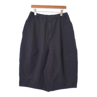 ブラックコムデギャルソン(BLACK COMME des GARCONS)のBLACK COMME des GARCONS ショートパンツ L 黒 【古着】【中古】(ショートパンツ)