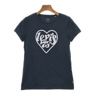 リーバイス(Levi's)のLevi's リーバイス Tシャツ・カットソー S 紺x白 【古着】【中古】(カットソー(半袖/袖なし))