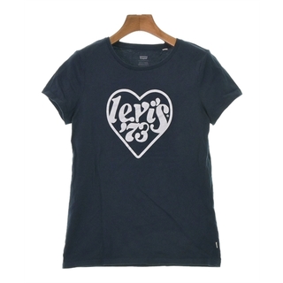 リーバイス(Levi's)のLevi's リーバイス Tシャツ・カットソー S 紺x白 【古着】【中古】(カットソー(半袖/袖なし))