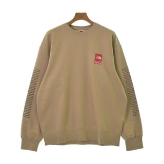 シュプリーム(Supreme)のSupreme シュプリーム スウェット L ベージュx赤x黒 【古着】【中古】(スウェット)