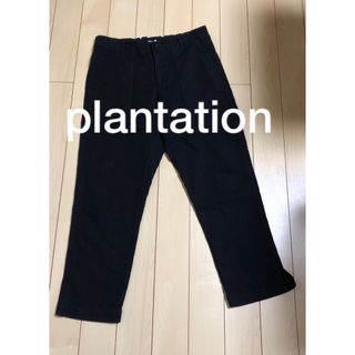 Plantation - エイ ・ネット　Plantation 黒　パンツ　LLサイズ