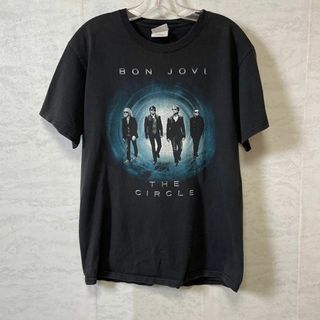 ミュージックティー(MUSIC TEE)のバンドＴシャツ　ボンジョビ　BONJOVI　両面プリント　ライブＴ　メンズ　古着(Tシャツ/カットソー(半袖/袖なし))