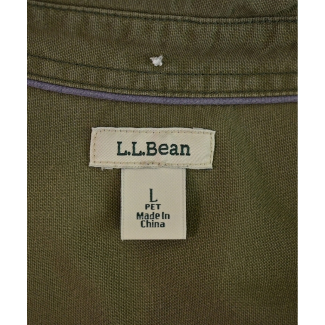 L.L.Bean(エルエルビーン)のL.L.Bean エルエルビーン カジュアルシャツ L カーキ 【古着】【中古】 メンズのトップス(シャツ)の商品写真