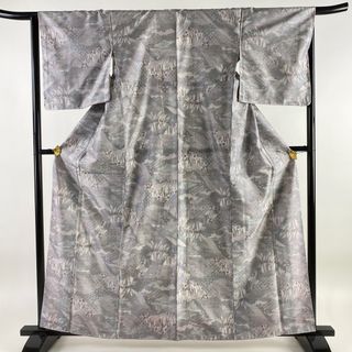 紬 身丈161cm 裄丈66cm 正絹 美品 優品 【中古】(着物)