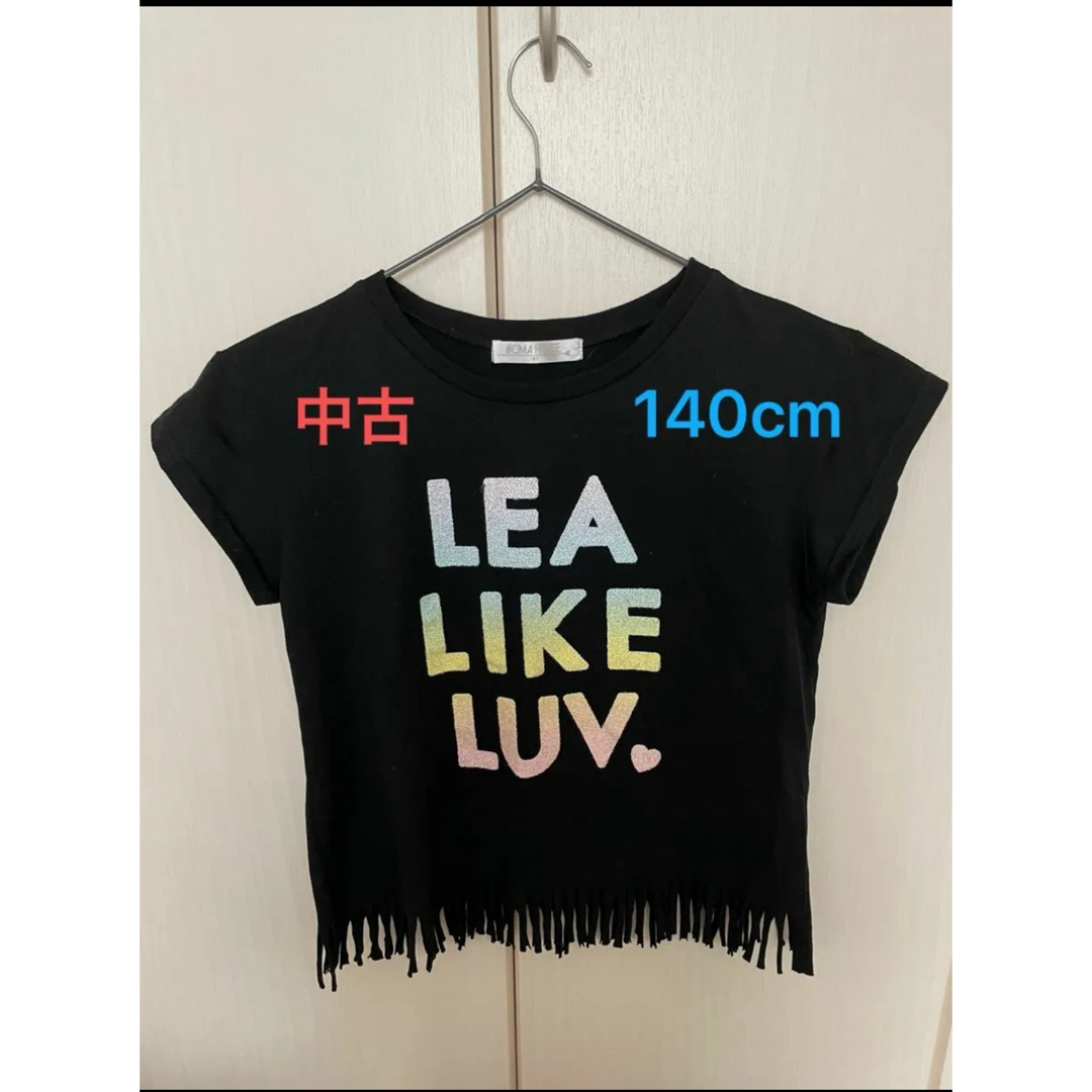 中古＊ノーブランド＊140cm＊Tシャツ＊均一セール中 キッズ/ベビー/マタニティのキッズ服女の子用(90cm~)(Tシャツ/カットソー)の商品写真