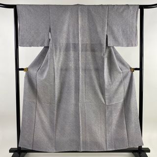 小紋 身丈158.5cm 裄丈62.5cm 正絹 優品 【中古】(着物)