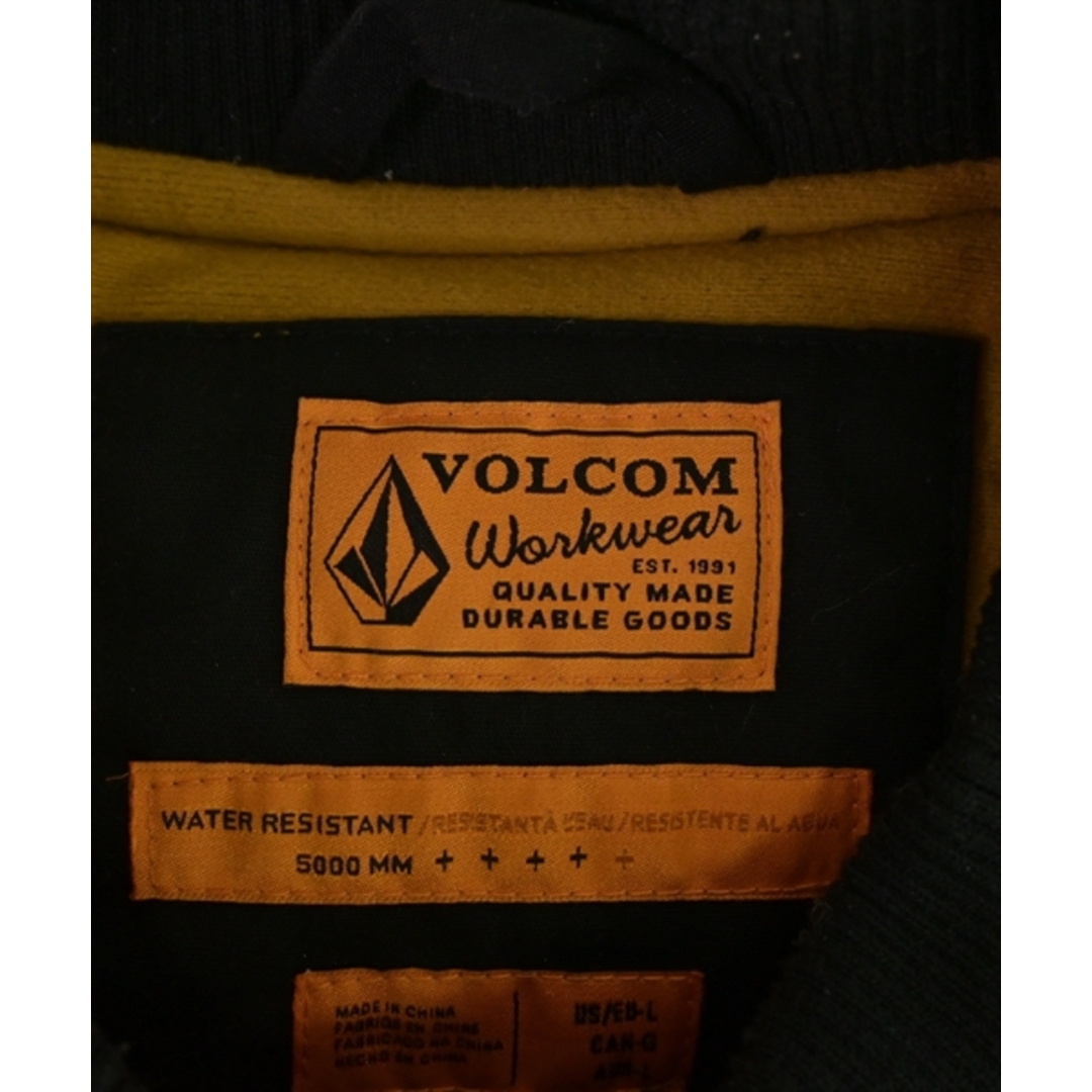 volcom(ボルコム)のVOLCOM ボルコム ダウンジャケット/ダウンベスト L 黒 【古着】【中古】 メンズのジャケット/アウター(ダウンジャケット)の商品写真