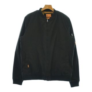 VOLCOM ボルコム ダウンジャケット/ダウンベスト L 黒 【古着】【中古】