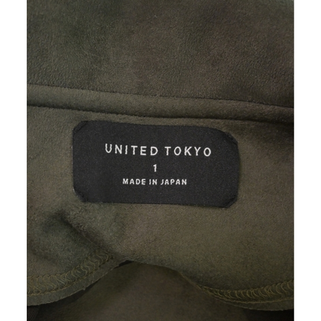 UNITED TOKYO(ユナイテッドトウキョウ)のUNITED TOKYO ユナイテッドトウキョウ ブルゾン 1(S位) カーキ 【古着】【中古】 メンズのジャケット/アウター(その他)の商品写真