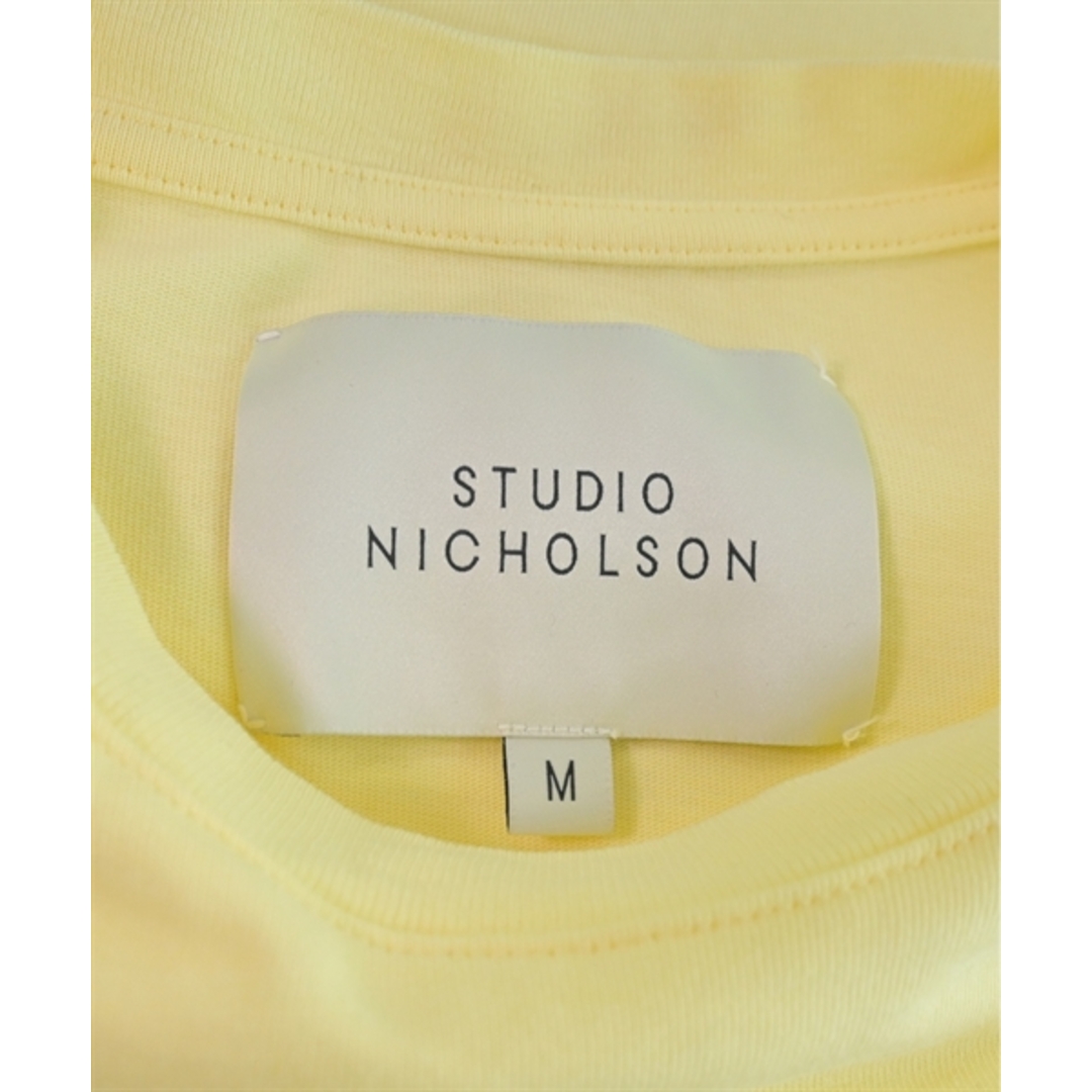 STUDIO NICHOLSON(スタジオニコルソン)のSTUDIO NICHOLSON Tシャツ・カットソー M 黄 【古着】【中古】 メンズのトップス(Tシャツ/カットソー(半袖/袖なし))の商品写真