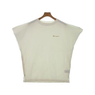 チャンピオン(Champion)のCHAMPION チャンピオン Tシャツ・カットソー M 白 【古着】【中古】(Tシャツ/カットソー(半袖/袖なし))