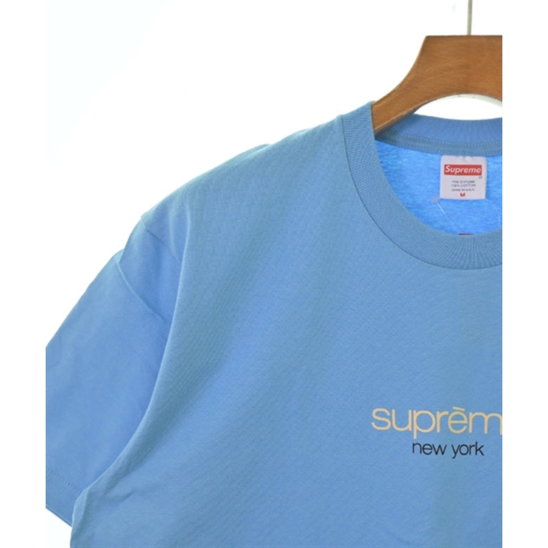 Supreme(シュプリーム)のSupreme シュプリーム Tシャツ・カットソー M 水色系 【古着】【中古】 メンズのトップス(Tシャツ/カットソー(半袖/袖なし))の商品写真
