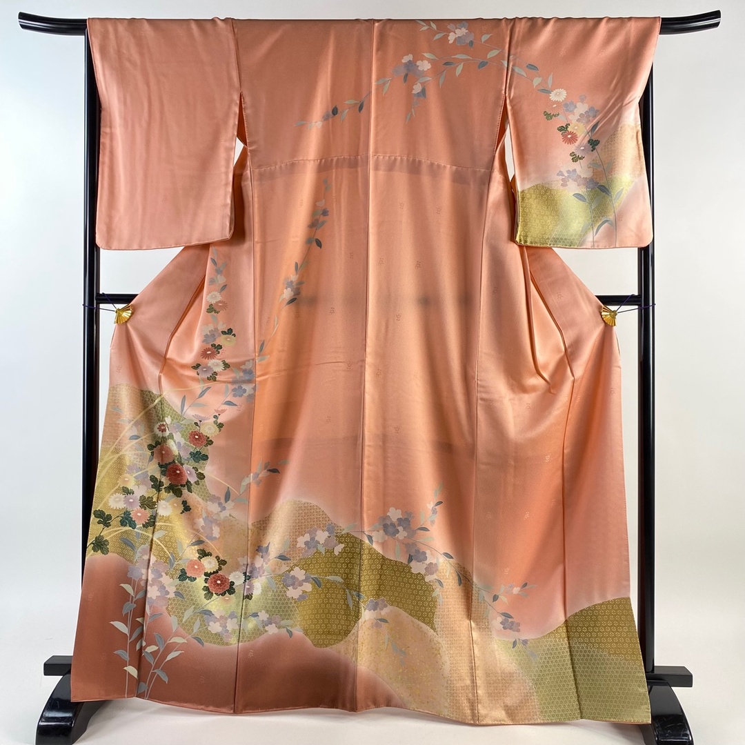 訪問着 身丈166cm 裄丈68cm 正絹 美品 秀品 【中古】 レディースの水着/浴衣(着物)の商品写真