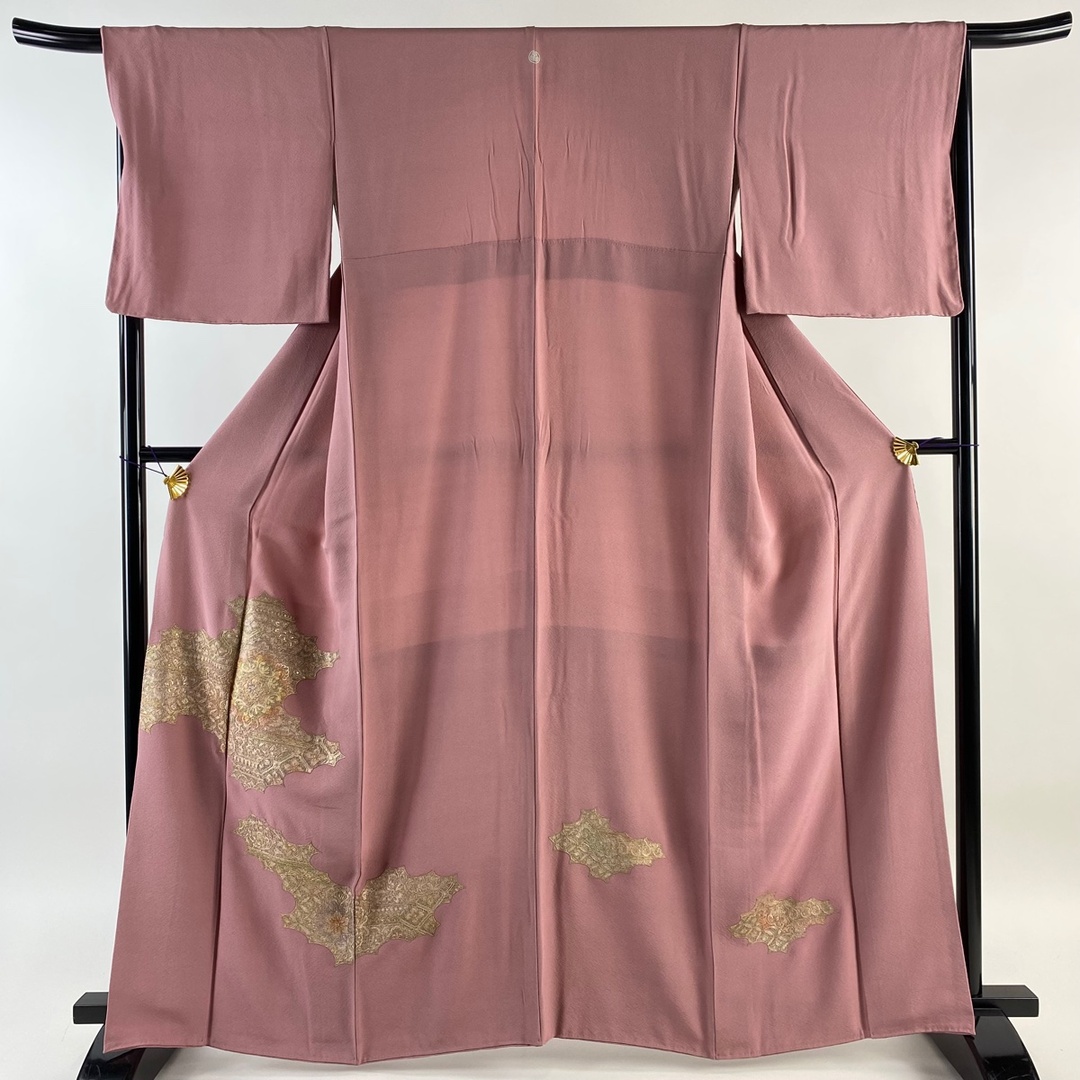 色留袖 身丈160.5cm 裄丈67.5cm 正絹 美品 秀品 【中古】 レディースの水着/浴衣(着物)の商品写真