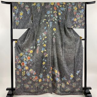 訪問着 身丈167cm 裄丈65.5cm 正絹 美品 秀品 【中古】(着物)