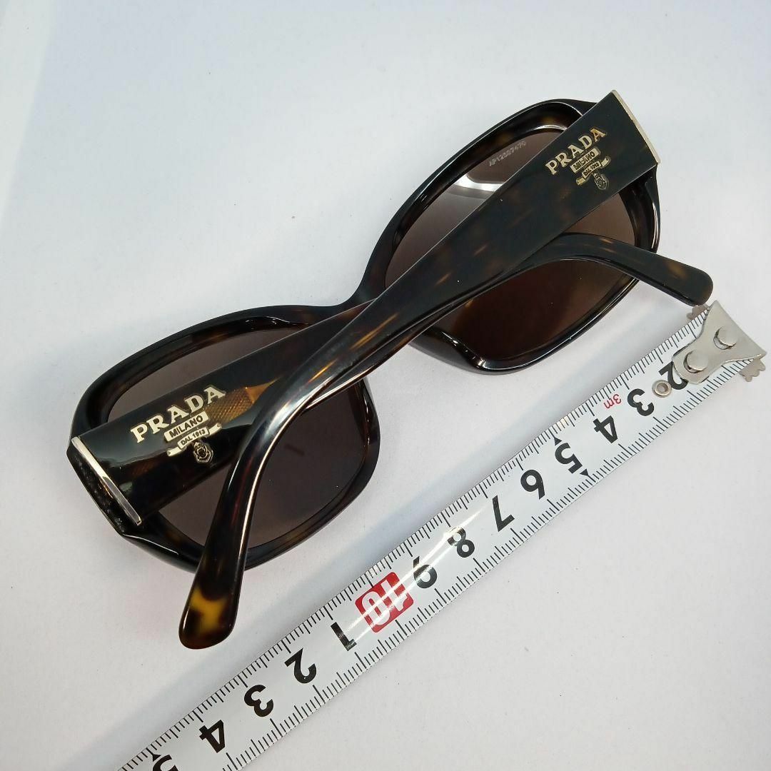 PRADA(プラダ)の383美品　プラダ　サングラス　メガネ　眼鏡　度無　べっ甲柄　サイドロゴ　大ぶり その他のその他(その他)の商品写真