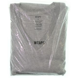 WTAPS ダブルタップス Tシャツ・カットソー S グレー 【古着】【中古】(Tシャツ/カットソー(半袖/袖なし))