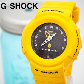 ジーショック(G-SHOCK)の504【美品】G-SHOCK ジーショック時計　イエロー　ガラパゴス諸島　メンズ(腕時計(アナログ))