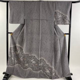 訪問着 身丈162.5cm 裄丈65cm 正絹 秀品 【中古】(着物)