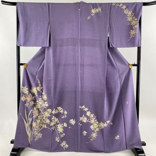 訪問着 身丈166cm 裄丈68cm 正絹 逸品 【中古】(着物)