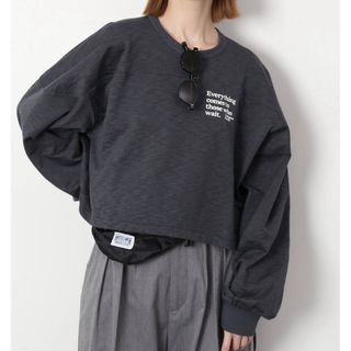 スローブイエナ　カレッジエイト パシフィック　カットソー　クロップド丈　新品