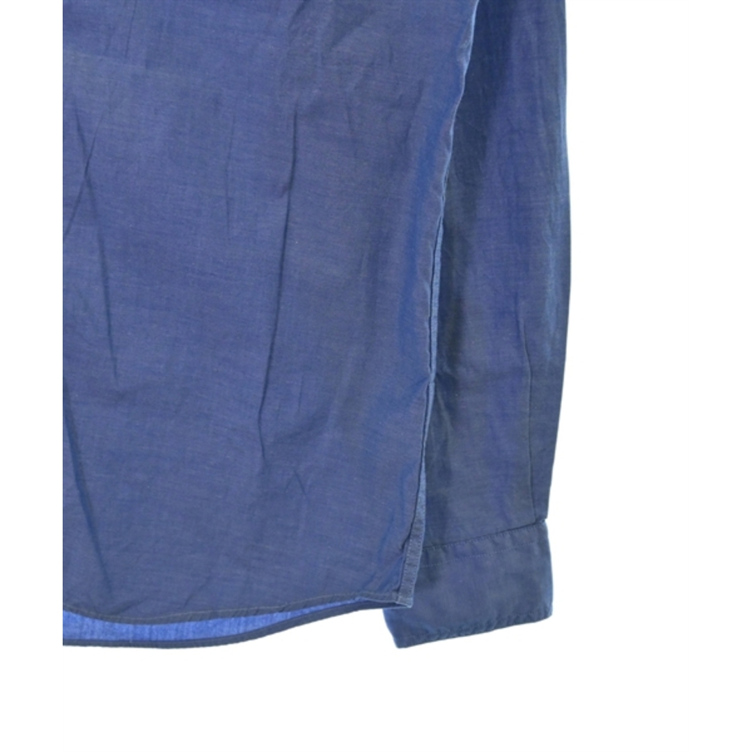 uniform experiment(ユニフォームエクスペリメント)のuniform experiment カジュアルシャツ 2(M位) 青 【古着】【中古】 メンズのトップス(シャツ)の商品写真