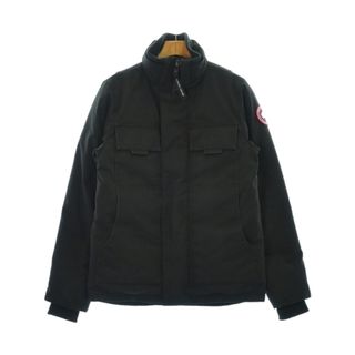 カナダグース(CANADA GOOSE)のCANADA GOOSE カナダグース ダウンジャケット/ダウンベスト XS 黒 【古着】【中古】(ダウンジャケット)